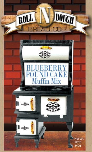 blueberry pound cake muffin mix